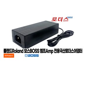 롤랜드Roland AC-33 AC-33-RW AC-40 어쿠스틱기타앰프/KC-220 키보드앰프/보스 KTN-AIR 기타앰프전용 호환 13V 4A 국산로더스어댑터, 어댑터만, 1개