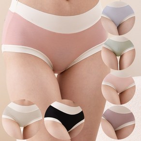 케렌시아앳홈 여성팬티 50수 모달투톤 여자속옷 7종 요일별 데일리 언더웨어