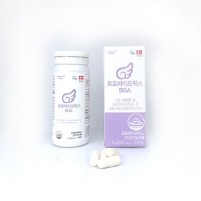 [리뉴얼] 프로바이오틱스BGA 300mg*30캡슐, 9g, 1개