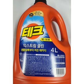 엘지생활건강 테크 익스트림 클린, 2개, 4L