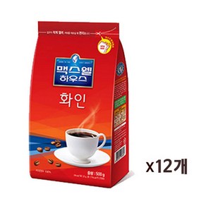 커피 맥스웰 화인 동서 500g X12개 업소용 식당용