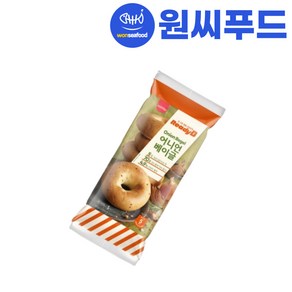 [농협하나로마트] 삼립 어니언베이글5입 (냉동), 1개, 500g