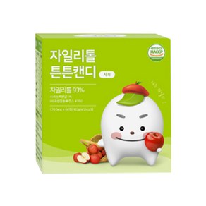 자일리톨 튼튼캔디 (사과맛), 102g, 1개