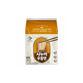 [냉동 우동사리] 만번치댄 사누끼 우동면, 1150g, 4개