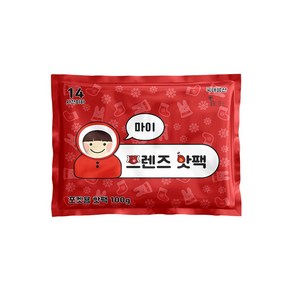 인라이프 마이 프렌즈 핫팩 휴대용 손난로 포켓용 100g, 100개