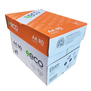 에코 A4용지 80g 1박스 2500매 복사용지, A4