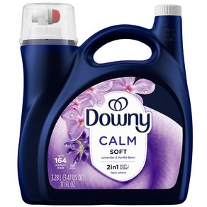 Downy Infusions 다우니 인퓨전 세탁 섬유유연제 대용량 캄 라벤더 바닐라빈 170회분 115Fl.oz(3.4L)