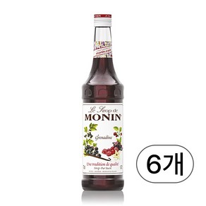 모닌 시럽 그레나딘 700ml 6병 (BOX), 6개