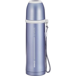 조지루시 마호빈 (ZOJIRUSHI) 물병 스테인레스 머그 보틀 컵 타입 250ml 메탈릭 블루 SS-PC-25-AH, 1개