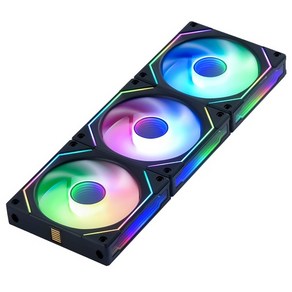 리안리 UNI FAN SL-INF 120 RGB BLACK (3PACK/Contolle) 케이스 쿨러, SL-INF 120 -3B