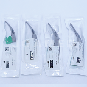 KH 일회용 멸균 후두경 Disposable layngoscope Blades, 2호(MAC2)100mm, 1개