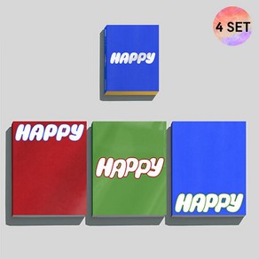 아트박스/에이치투미디어 [4종 SET] 진 - Jin 1st Solo Album 'Happy' [3종 SET + 위버스]