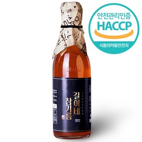 시장쏙 고소한 길이네 참기름, 1개, 300ml