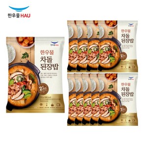 한우물 한끼해줘 차돌된장밥 210g x10봉