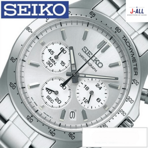 세이코 시계 SEIKO 남자 손목시계 실버 쿼츠 타카미터 크로노그래프 SBTR009