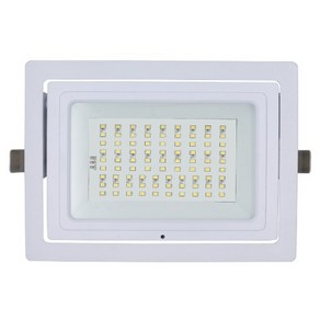 LED 사각투광등 50W 매입형 (무료배송/당일출고/무상AS2년), 1개