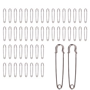 한수위 대형 옷핀 50개 세트 100mm 이불 침대 고정 옷수선, 단색