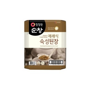 [몽둥이네마트] 청정원 순창 재래식 숙성된장 14kg 숙성시켜 구수함이 두배!, 1개, 14g