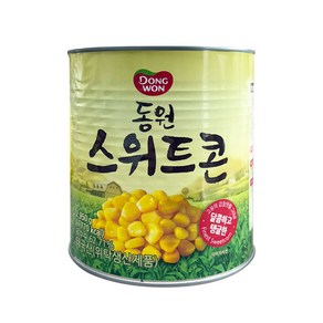 동원 비셰프 스위트콘 2.95kg 태국산 옥수수콘 통조림 be chef 대용량 업소용, 1개