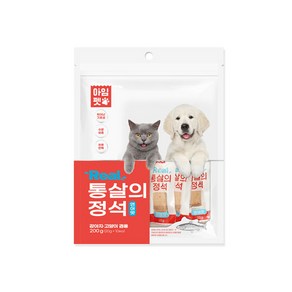 아임펫 리얼 통살의정석 연어 200g(20gx10p) 강아지 고양이간식, 1개, 200g