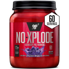 노익스 BSN N.O.-XPLODE Pe Wokout, 포도, 1.11kg