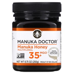 Manuka Docto 마누카 꿀 잡화꿀 MGO 35+ 250g(8.75oz ), 250g, 1개