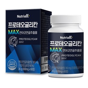 프로테오글리칸 MAX 연어코연골 600mg x 60정 2개월, 1개