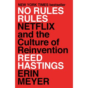 (영문도서) No Rules Rules: Netflix and the Cultue of Reinvention Hadcove, Penguin Pess, English, 9781984877864