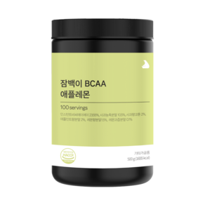 잠백이 BCAA 아미노산 애플레몬, 1개, 500g