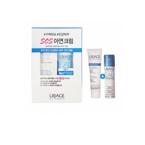 유리아쥬 배리어덤 시카 크림 SOS 아연 크림 40ml+미스트 50ml, 1개