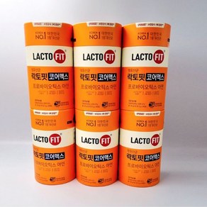 나에게 꼭 맞는 프로바이오틱스 락토핏 LACTOFIT 종근당건강 락토핏 생 유산균 코어맥스, 6세트, 60정