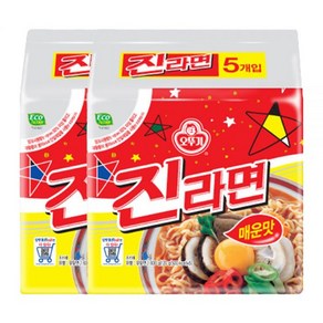 [2개 이상 구매시 2천원 할인] 오뚜기 진라면 매운맛 120g 10개 외 8종