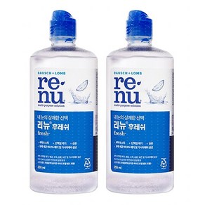 [바슈롬] 리뉴 후레쉬 355ml x 2개, 리뉴 후레쉬 355ml x 2개 [BA02*2]