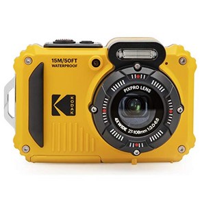 Kodak 컴팩트 디지털 카메라 Kodak PIXPRO WPZ2 방수 방진 내충격 CALS 모드 옐로우