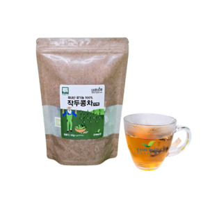 바른하루 단비농원 국산 국내산 유기농 작두콩차티백[50T], 1g, 1개, 50개입