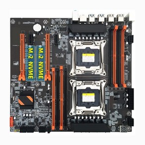 x99 마더 보드 LGA 2011-3 지원 듀얼 CPU DDR4 지원 8x32g 메모리 LGA 2011-3 Xeon E5 시리즈