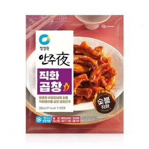 청정원 안주야 논현동포차스타일 직화곱창, 4개, 260g