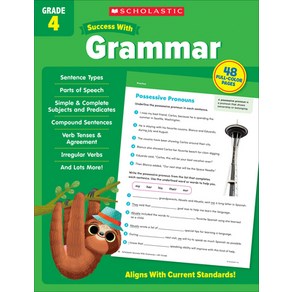 (영문도서) Scholastic Success with Gamma Gade 4 Papeback, Scholastic Teaching Resouces, English, 9781338798418