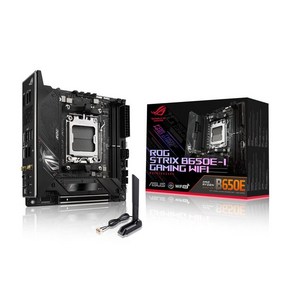 ROG STRIX B650E-I GAMING WIFI ASUS AMD Socket AM5 대응 B650E 칩셋 Mini-ITX 마더보드 국내