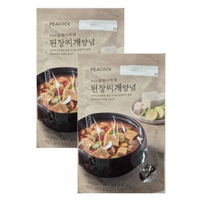 피코크 된장찌개 양념, 2개, 130g