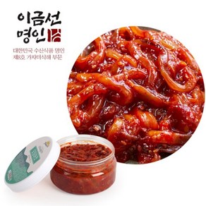 이금선 명인 국내산 마늘 오징어젓갈 500g, 1개