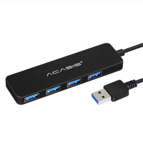 USB 3.1 초고속 무 유 전원 겸용 20 60 120cm 4포트 허브, USB 3.0 - 60CM, 1개