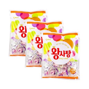 청우식품 왕사탕, 3개, 400g