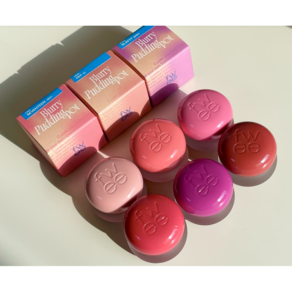 퓌 립앤치크 블러리 푸딩팟 Fwee Lip & Cheek Bluy Pudding pot 퓌 립스틱 블러셔, CR03 비에프에프, 5g, 1개