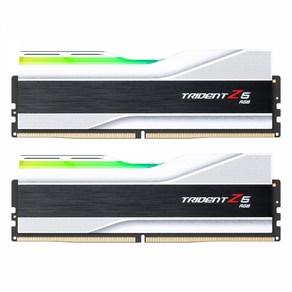 G.SKILL G.SKILL DDR5-6400 CL32 TRIDENT Z5 RGB J 실버 패키지 (96GB(48Gx2)), 2개