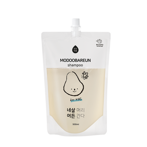 모두바른 키즈 샴푸 리필팩, 1개, 400ml