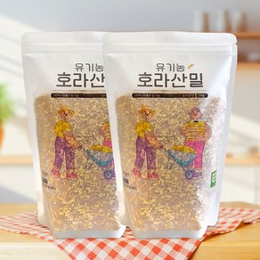 먹놀잼 국산 유기농 호라산밀, 2개, 1kg