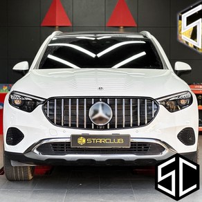 스타클럽 벤츠 GLC X254 세로그릴 GLC220D GLC300 23년식~, 블랙, 전주장착점(공임비 10만 현장지불)