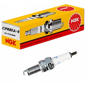 NGK SPARK PLUG 스파크 플러그 점화플러그 오토바이 스쿠터 바이크 모터사이클 N-MAX HB125N GTS125S 조이맥스Z 조이라이드S 크루심 # 플러그 CPR8EA-9, 1개