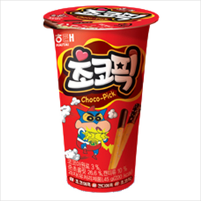 해태제과 초코픽 막대과자, 45g, 5개